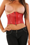 Soiemio 21654 Corsets Basques Corsete Sexy Roșu