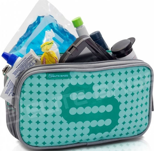 Elite Bags Ισοθερμικό Ιατρικό Τσαντάκι για Κιτ Διαβητικών Dia's σε Πράσινο Χρώμα