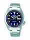 Seiko 5 Sports Men's Watch 40mm Automatic with Silver Metal Bracelet