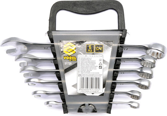 Vorel German Polygon Set with Size from 8mm to 17mm 6pcs