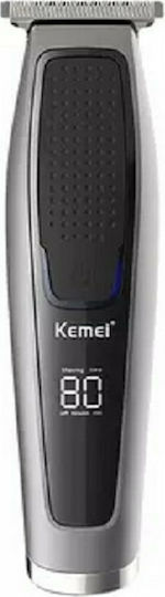 Kemei lang=liquid, name=Aparate de Tuns, lines=12 Reîncărcabilă Mașină de Tuns Gri KM-306S