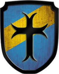 Carnival Shield Blue made of Wooden