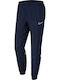 Academy Fußball Jogginghose Dri-Fit Glänzend mit Gummizug Marineblau