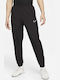 Academy Herren-Sweatpants Dri-FIT Glänzende mit Gummibund Schwarz