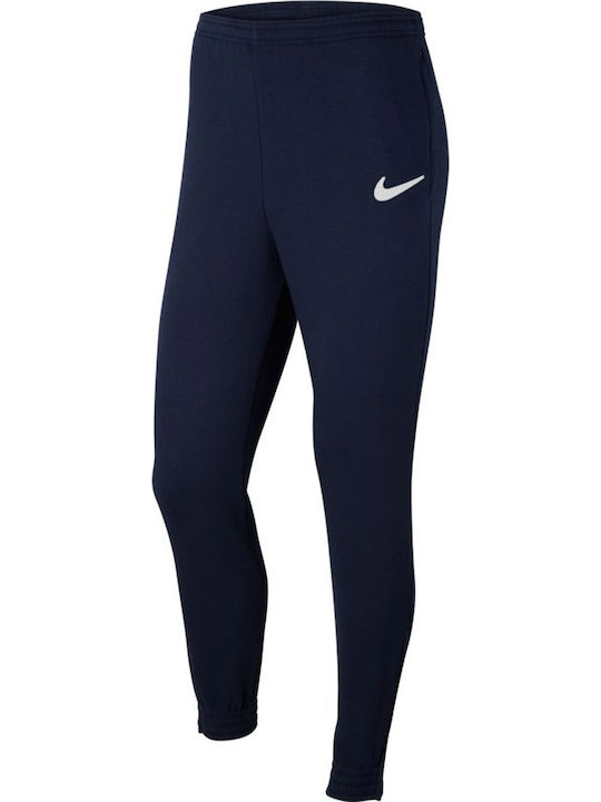 Nike Park 20 Fleece Παντελόνι Φόρμας Navy Μπλε