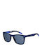 Tommy Hilfiger Men's Sunglasses with Navy Blue Plastic Frame and Blue Lens 7558567