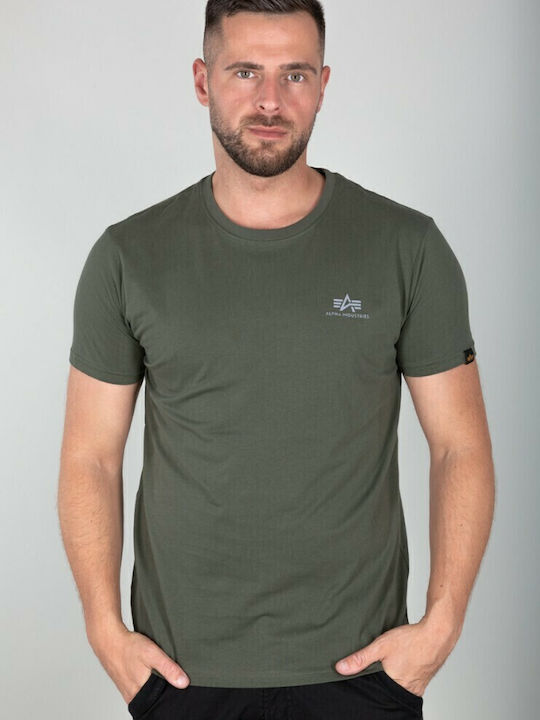 Alpha Industries Basic Small Logo Αθλητικό T-sh...