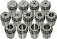 vidaXL 146722 Power Tool Accessory Set of Collet Fresco Chips 13pcs Router