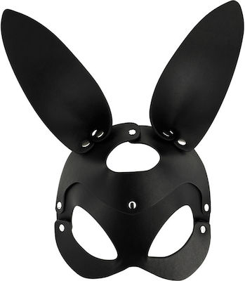 Coquette Vegan Leather Mask Bunny Ears