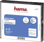 HAMA CD Box pentru 1 Disc în Culoare Transparentă