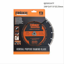 Finder Blade Cutting Disc Construction Materials Hole Diameter 230mm 1pcs