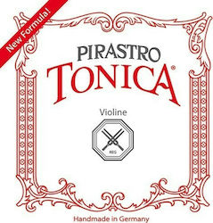 Pirastro Tonica 3/4 - 1/2 Single Violin Strings Synthetic Core 4 Pieces 3/4 E-Ball Mittel Envelope Set Pirastro Tonica 3/4 - 1/2 Single Violin Strings Synthetic Core 4 Pieces 3/4 E-Ball Mittel Envelope Set