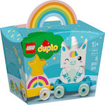 Lego Duplo Unicorn Train pentru 1.5+ ani