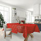 Das Home 574 Christmas Fabric Tablecloth Ornament L140xW40cm