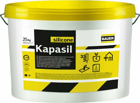 Bauer Șpaclu Tencuială siliconică Kapasil 25kg colorată 25kg