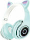 P39M Cat Ear Led Wireless Am Ohr Kopfhörer mit ...