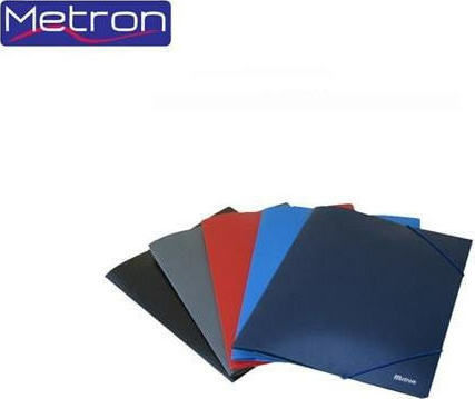 Metron Ordner mit Gummiband für Papier A4 (Μiverse Farben)