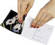 HAMA Small Adhesive Labels in Black Color 10x15mm