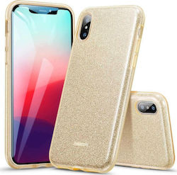 ESR Make Up Back Cover Silicon Rose Gold (iPhon...
