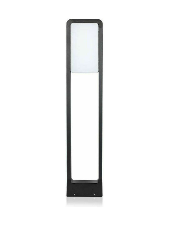 V-TAC Φωτιστικό Κολωνάκι LED Εξωτερικού Χώρου 10W με Θερμό Λευκό Φως IP65 Μαύρο