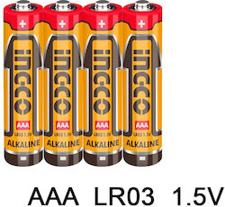 Ingco AAA 1.5V 4buc HAB3A01