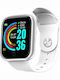 Y68 Smartwatch με Παλμογράφο (Λευκό)