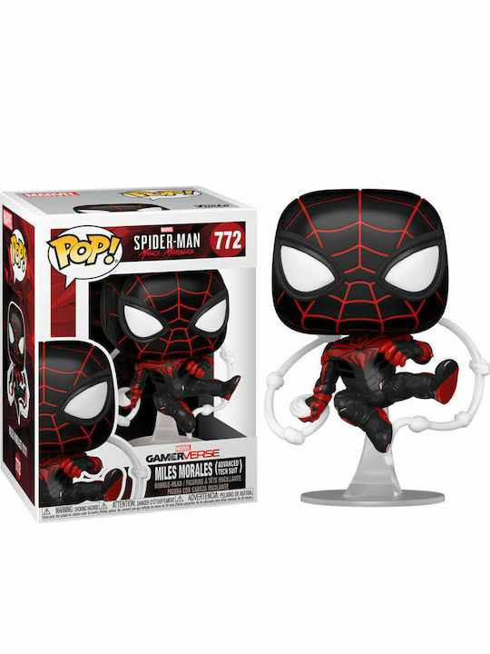 Funko Pop! Marvel: Spider-Man - Miles Morales (Advanced Tech Suit) 772 Bobble-Head