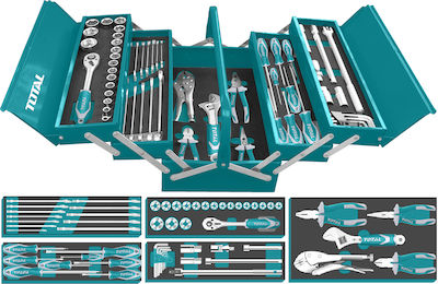 Total THTCS12591 Tool Case with 59 Tools