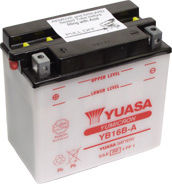 Yuasa Yumicron Motorradbatterie YB16B-A 207A mit Kapazität 16Ah