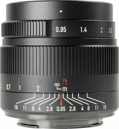 7artisans Crop Camera Lens 35mm f/0.95 Photoelectric Fixed for Sony E Mount Black
