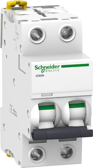 Schneider Electric Αυτόματη Ασφάλεια 20A Διπολική AC/DC A9F74220