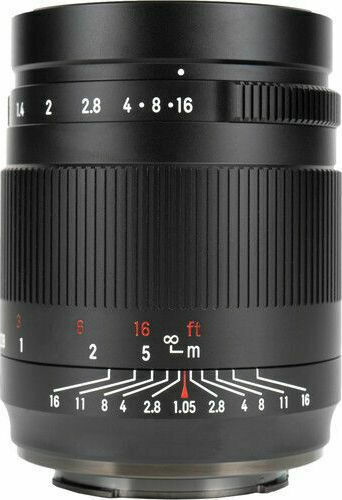 7artisans Voller Rahmen Kameraobjektiv Photoelectric 50mm f/1.05 Festbrennweite für Canon R Mount Black