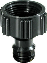 Elgo BSP 540800.0032 Ρακόρ Βρύσης με Θηλυκό Σπείρωμα 25.4mm Μαύρο