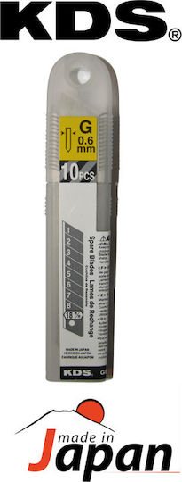 KDS Lame de Cutter Pliabil 18mm 10buc
