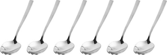 Spoons for Coffee / Tea Stainless Steel Silver 12.9cm 52562A37 6 Pieces
