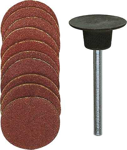 Proxxon Exzenterschleifer-Schleifblatt 18x18mm Set 10Stück