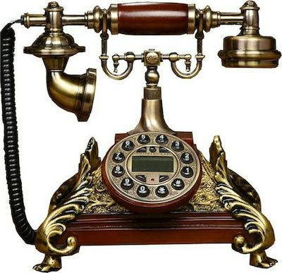 YH-18579 Retro Corded Phone Multicolour