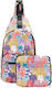 Eco Chic Cross Katzen Schulranzen Schulter Grundschule Mehrfarbig