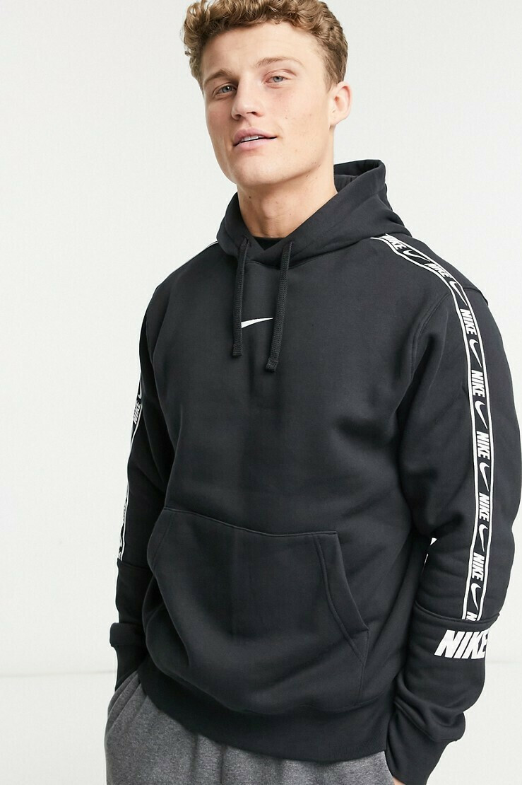 Nike Repeat Pack Ανδρικό Φούτερ με Κουκούλα και Τσέπες Fleece Μαύρο DC8304-011  | Skroutz.gr