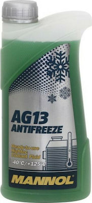 Mannol Antifreeze Ready for Use Engine Coolant for Car G13 -40°C Green 1lt