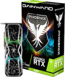 Gainward GeForce RTX 3090 24GB GDDR6X Phoenix Κάρτα Γραφικών PCI-E x16 4.0 με HDMI και 3 DisplayPort