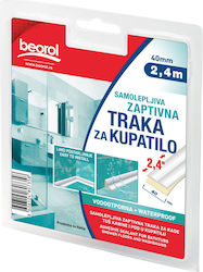 Beorol Für Badewannen, Duschböden Und Waschbecken 40mm x 2.4m Isolierband