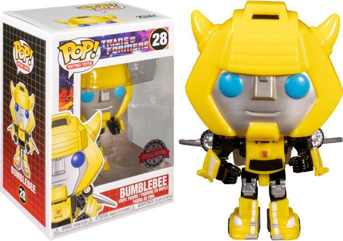 Funko Pop Retro Toys Transformers Bumblebee With Wings Special
