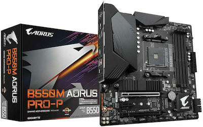 Gigabyte B550M Aorus Pro-P (rev. 1.0) Mainboard Micro ATX mit AMD AM4 Sockel