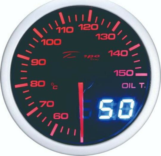 Depo Racing Car Oil Temperature Analog Instrument 52mm