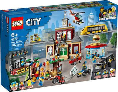 Lego -Stadt: Main Square für 6+ Jahre