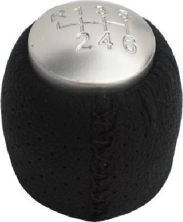 Carman Buton schimbător viteze Alfa Romeo 156 Spider cu piele pentru Alfa Romeo Brera Negru