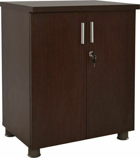 Cabinet de Birou Lemnos cu încuietoare Wenge 60x46x75cm