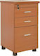 Schublade Büro mit Schloss Cherry 40x46x75cm