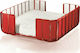 Guzzini Grace Serviettenhalter Rot 19x19x8cm 29330065